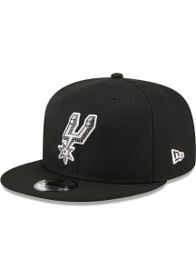 New Era San Antonio Spurs Black 2026 NBA Draft 9FIFTY Mens Snapback Hat