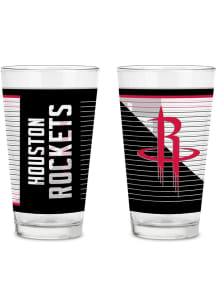 Houston Rockets 2 Pack Pint Glass Drink Set