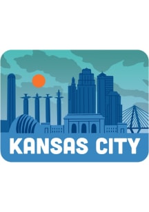 Kansas City EB & Co Skyline Magnet