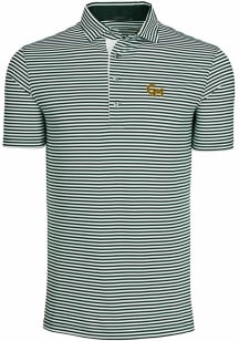 Greyson George Mason University Mens Green Quogue Short Sleeve Fashion Polo