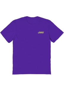Vive La Fete James Madison Dukes Womens Purple Impressions Short Sleeve T-Shirt