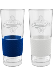 Los Angeles Dodgers 2025 World Series Champions 2pc Score Set Pint Glass - Blue