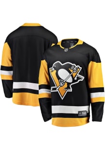 Pittsburgh Penguins Mens Black Breakaway Hockey Jersey