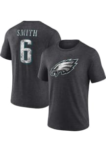 Devonta Smith Philadelphia Eagles Black Heritage Short Sleeve Fashion Player T Shirt