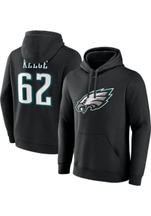 Jason Kelce Philadelphia Eagles Mens Black Player Icon Player Hood