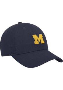 Nike Michigan Wolverines Club Cap Unstructured Adjustable Hat - Blue