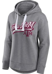 Texas A&M Aggies Womens Grey Classic Hooded Sweatshirt