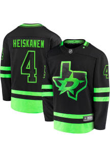 Miro Heiskanen Dallas Stars Mens Black Alt Hockey Jersey