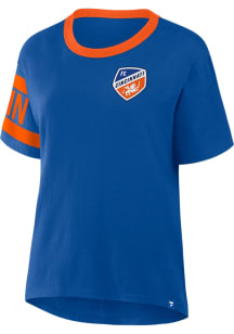 FC Cincinnati Womens Blue Sport Short Sleeve T-Shirt