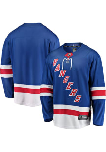 New York Rangers Mens Blue Home Hockey Jersey