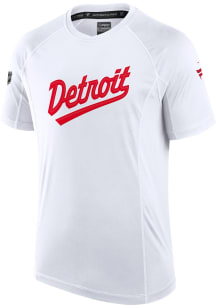 Detroit Red Wings White Stadium Series Short Sleeve T Shirt