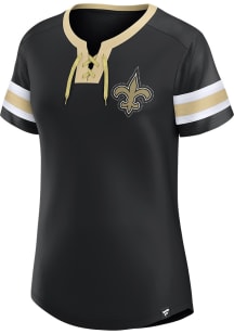 New Orleans Saints Womens Sunday Best Style Fashion Football Jersey - Black