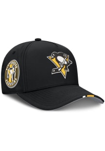 Pittsburgh Penguins 2025 Draft Podium Trucker Adjustable Hat - Grey