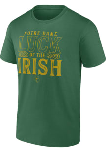 Notre Dame Fighting Irish Kelly Green Winning Year Short Sleeve T Shirt