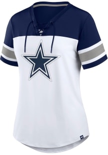 Dallas Cowboys Womens Athena Fashion Football Jersey - White
