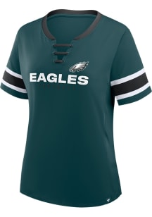 Philadelphia Eagles Womens Draw Play Fashion Football Jersey - Midnight Green