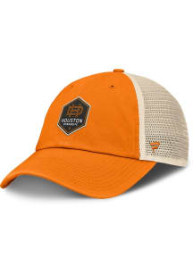 Houston Dynamo False Nine Unstructured Trucker Adjustable Hat - Orange