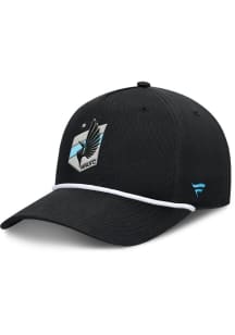 Minnesota United FC Route One Rope A-Frame Adjustable Hat - Black