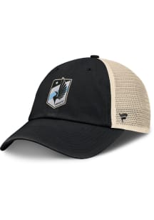 Minnesota United FC False Nine Unstructured Trucker Adjustable Hat - Black