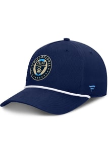 Philadelphia Union Route One Rope A-Frame Adjustable Hat - Navy Blue