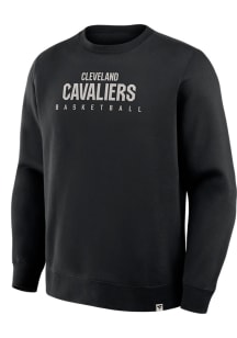 Cleveland Cavaliers Mens Black Legacy Long Sleeve Fashion Sweatshirt