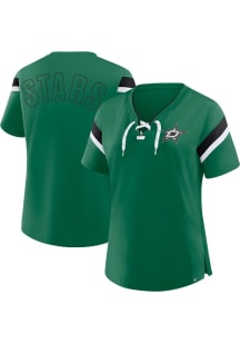Dallas Stars Womens Fundamental Athena Fashion Hockey Jersey - Green