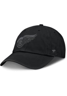 Detroit Red Wings 2025 Authentic Pro Tonal Road 2 Unstructured Adjustable Hat - Black