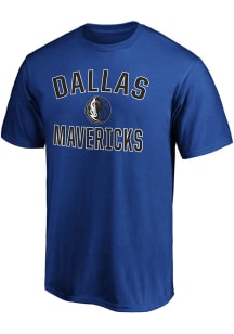 Dallas Mavericks Blue Victory Arch Short Sleeve T Shirt