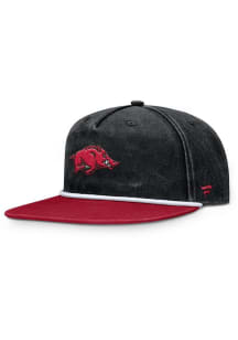 Arkansas Razorbacks COLLEGE FORGE Adjustable Hat - Black