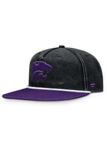 K-State Wildcats COLLEGE FORGE Adjustable Hat - Black