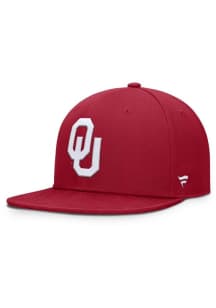 Oklahoma Sooners Mens Cardinal REBOUND Flex Hat