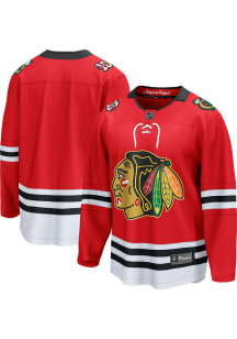 Chicago Blackhawks Mens Red Home Hockey Jersey