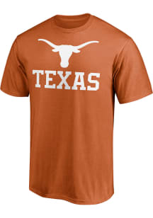 Texas Longhorns Burnt Orange Bold Team Lockup Short Sleeve T Shirt