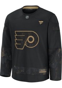 Philadelphia Flyers Mens Black Military Appreciation Hockey Jersey