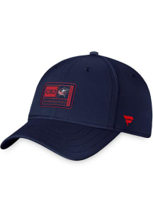 Columbus Blue Jackets Mens Navy Blue 2023 Authentic Pro Training Flex Hat