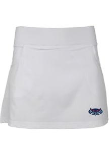 Florida Atlantic Owls Girls White Sara Shorts