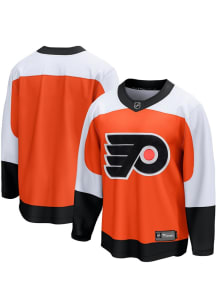 Philadelphia Flyers Mens Orange BREAKAWAY Hockey Jersey