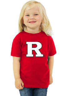 Little King Rutgers Scarlet Knights Toddler Red Primary Short Sleeve T-Shirt