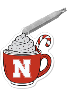 Nebraska Cornhuskers Mug with Cocoa Ornament - Scarlet Red