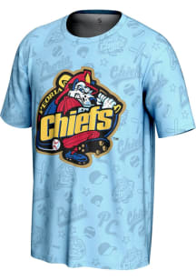 ProSphere Peoria Chiefs Youth Light Blue ICON Short Sleeve T-Shirt