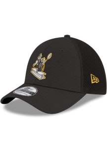 New Era Pittsburgh Steelers Mens Black Retro GCP Featherweight Neo 39THIRTY Flex Hat