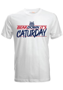 Arizona Wildcats White Go To Caturday Short Sleeve T Shirt