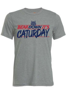 Arizona Wildcats Grey Cruiser Caturday Short Sleeve T Shirt