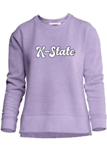 K-State Wildcats Womens Purple Unity Crew Sweatshirt