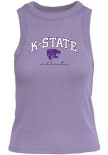 K-State Wildcats Womens Purple Sunseeker Tank Top