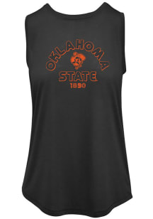 Oklahoma State Cowboys Womens Black Premium Tank Top