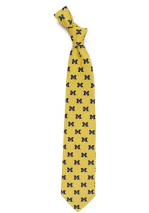 Michigan Wolverines Echo Mens Tie