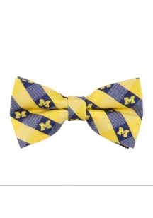 Michigan Wolverines Check Bow Mens Tie