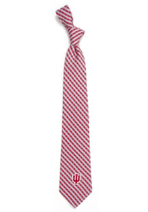 Indiana Hoosiers Gingham Mens Tie