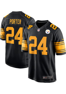 Joey Porter Jr  Nike Pittsburgh Steelers Black Alt Football Jersey